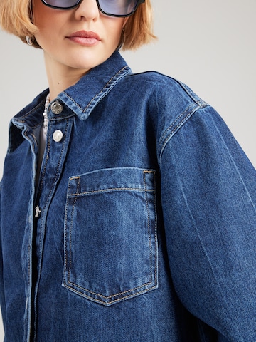 TOPSHOP Демисезонная куртка 'MADISON' в Синий