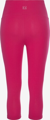 LASCANA - Skinny Leggings em rosa