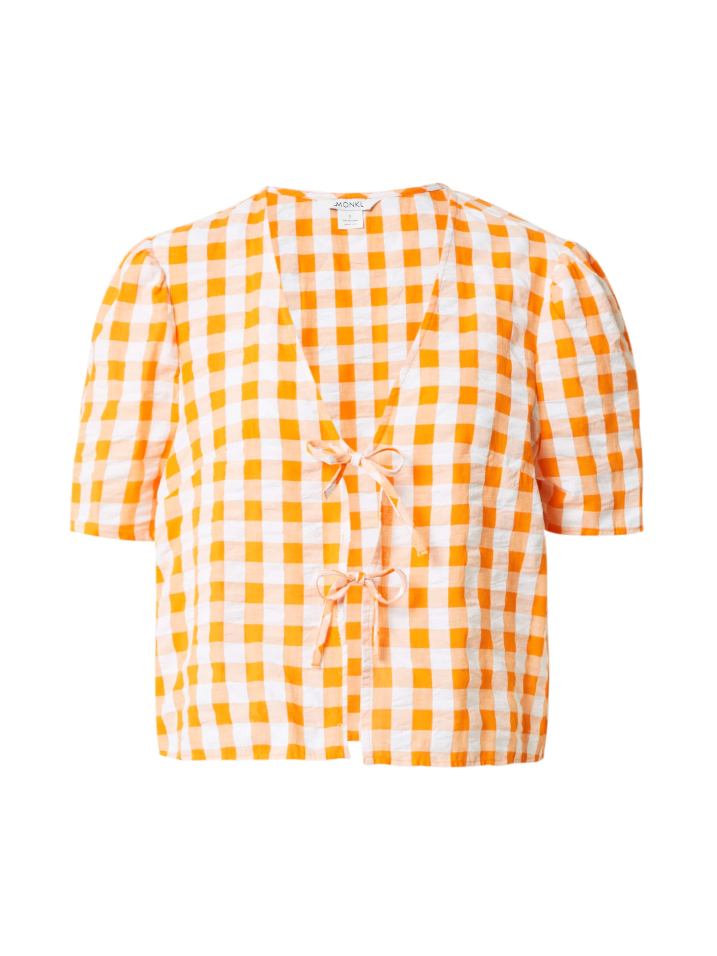 Monki - Blusa en naranja: frente