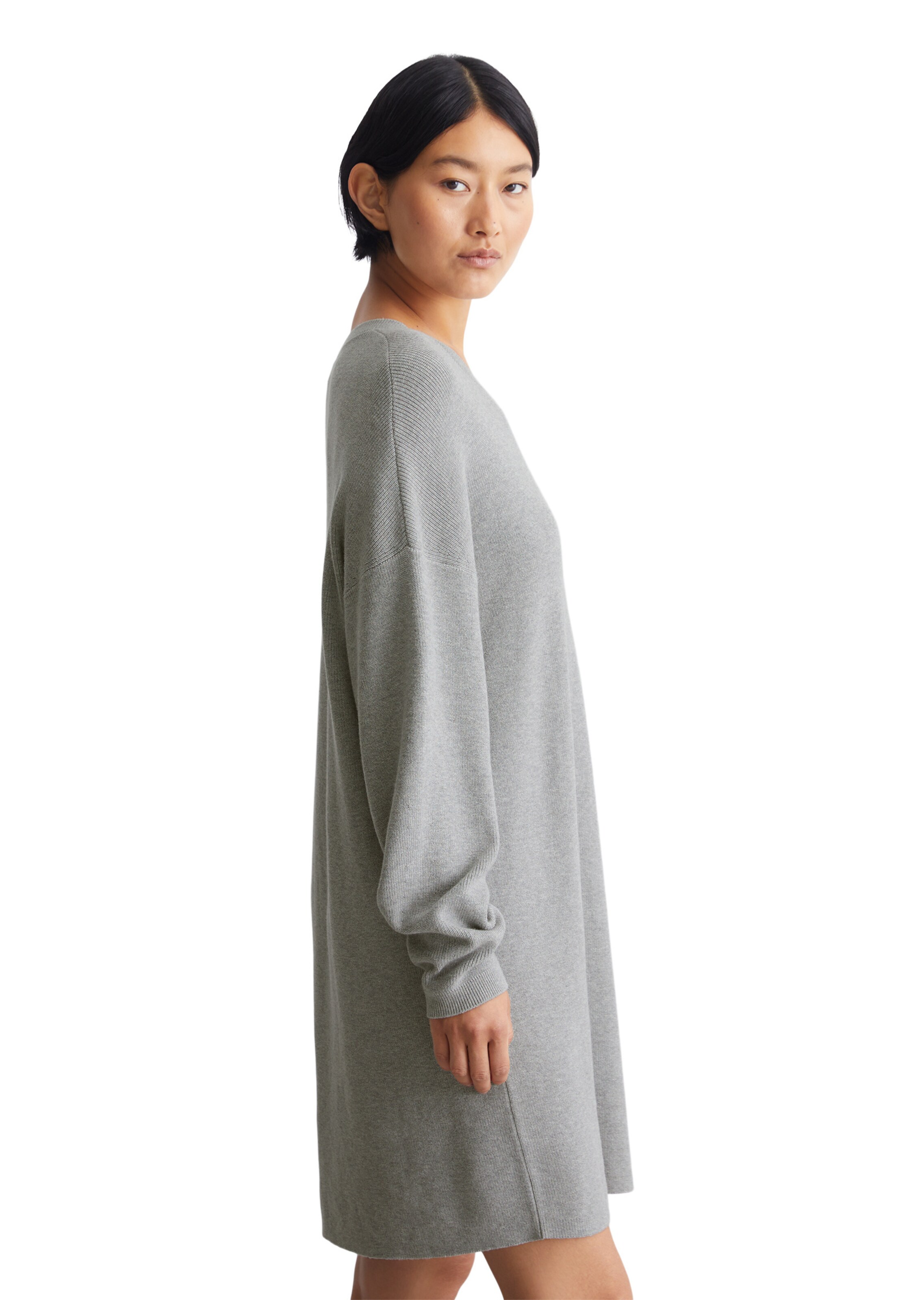 Marc O'Polo Pletena obleka | siva barva