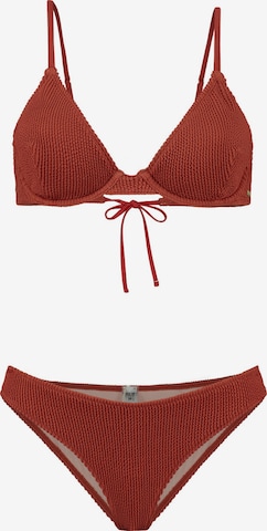 Shiwi Bikini 'DEMI' i brun: forside