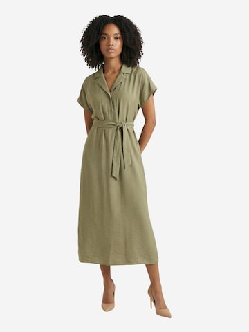 Abito 'Jdytroya Life S/L Midi Dress Wvn Dia 15347216' di Jaqueline de Yong in verde: frontale