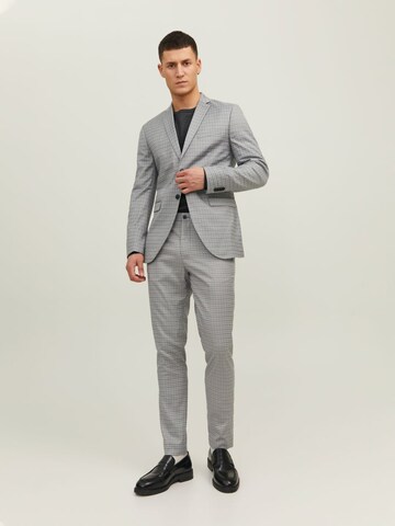 Coupe slim Costume 'Franco' JACK & JONES en gris