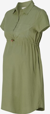 Esprit Maternity Shirt Dress in Green: front