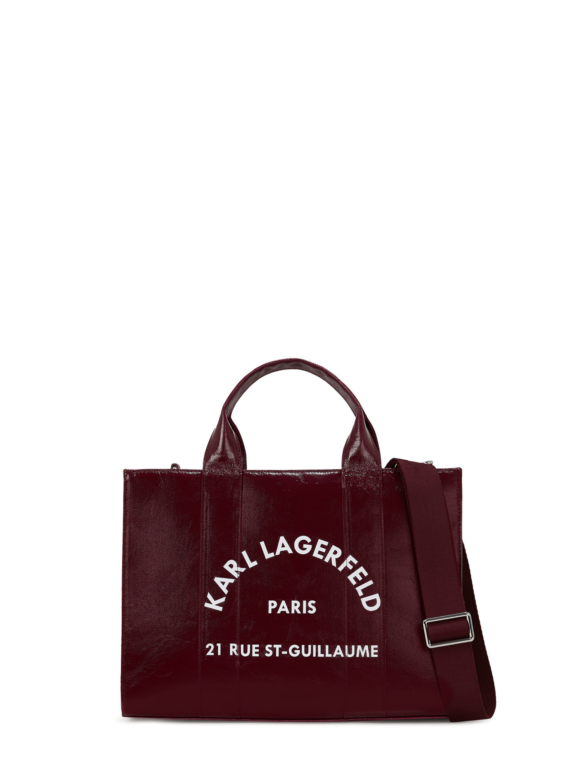 Karl Lagerfeld Shopper 'Rue St-Guillaume' in Rot: Vorderseite