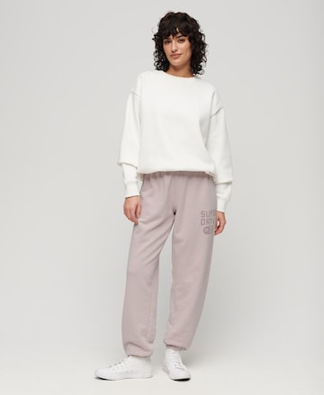 Superdry Loosefit Broek in Lila