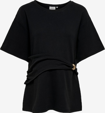 Maglietta di Only Maternity in nero: frontale
