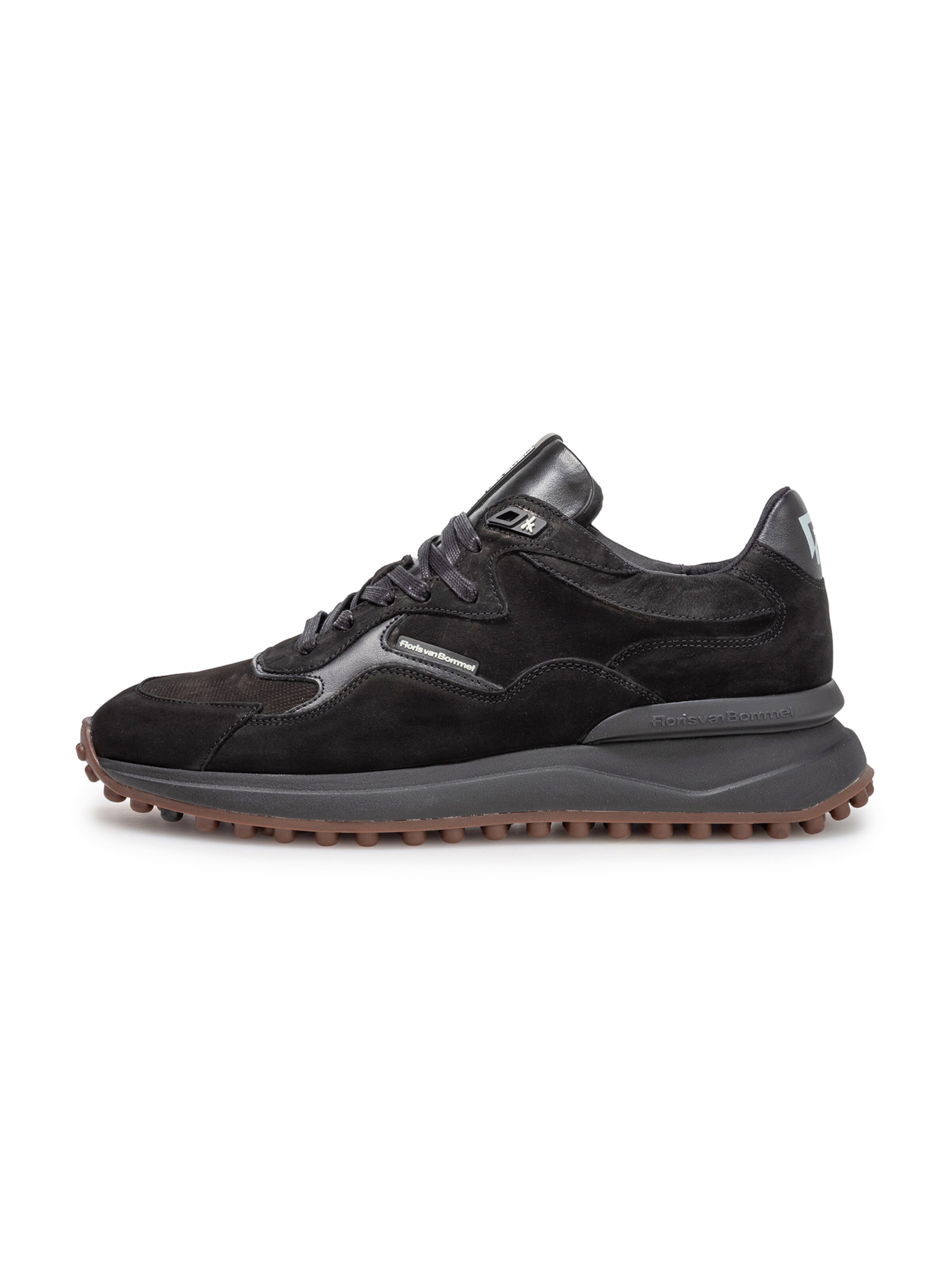 Floris van Bommel Sneaker 'Noppi 06' in Schwarz: Vorderseite