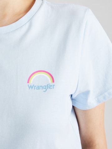 T-shirt 'REGULAR TEE' WRANGLER en bleu