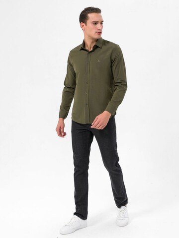 Daniel Hills Regular Fit Regular Fit Shirt in Grün