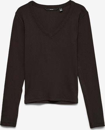 VERO MODA Shirt in Brown: front
