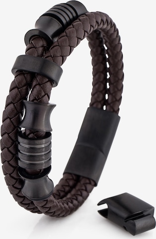 Akitsune Armband 'Gracilitas' in Braun: Vorderseite