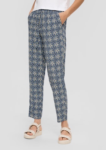 s.Oliver Tapered Hose in Blau: Vorderseite