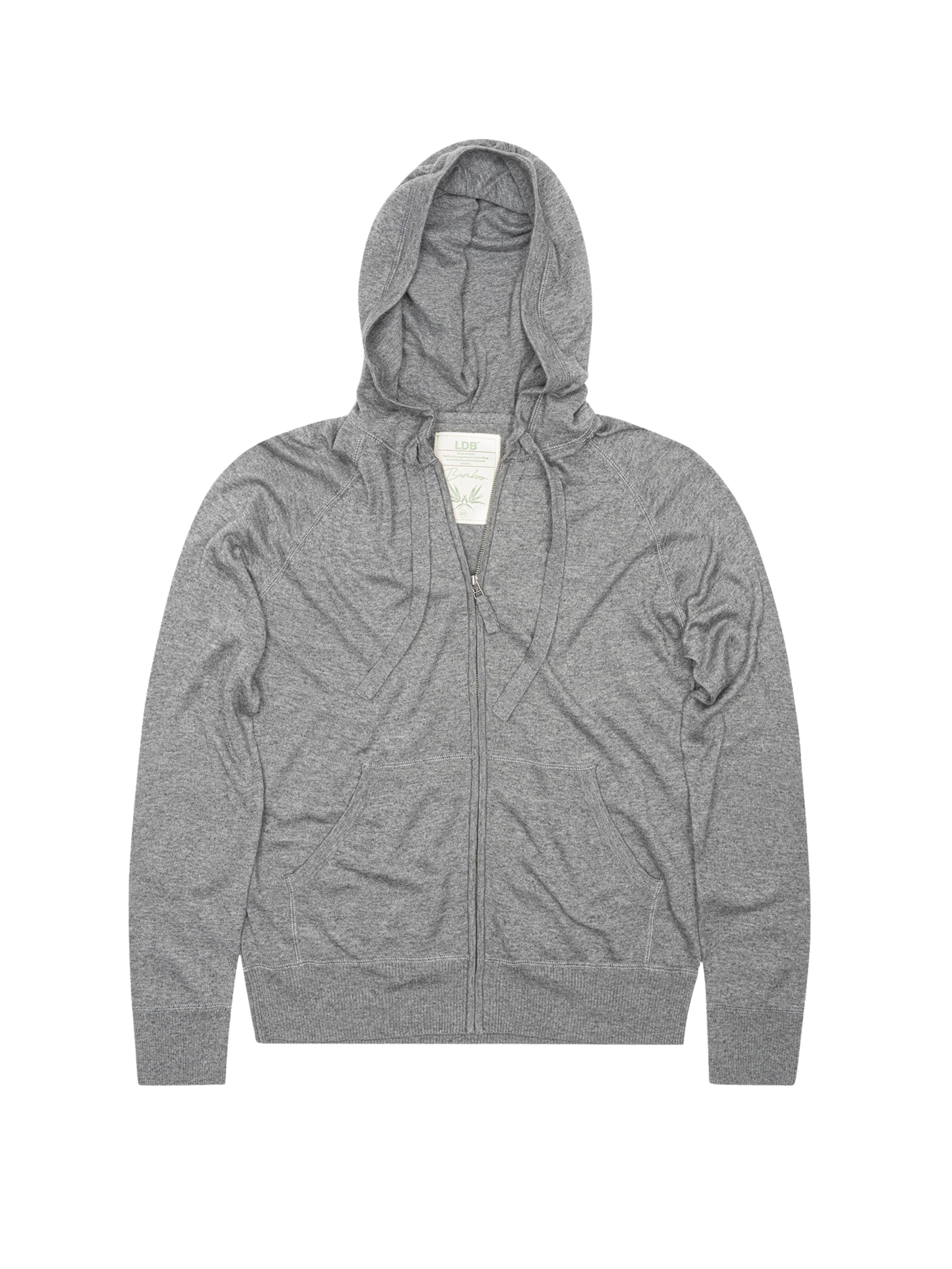 Sweat-shirt LDB en gris : devant