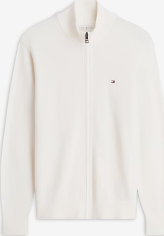 TOMMY HILFIGER Knit Cardigan in Yellow: front