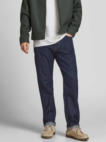 JACK & JONES Loosefit Jeans 'Chris Royal' i blå: forside