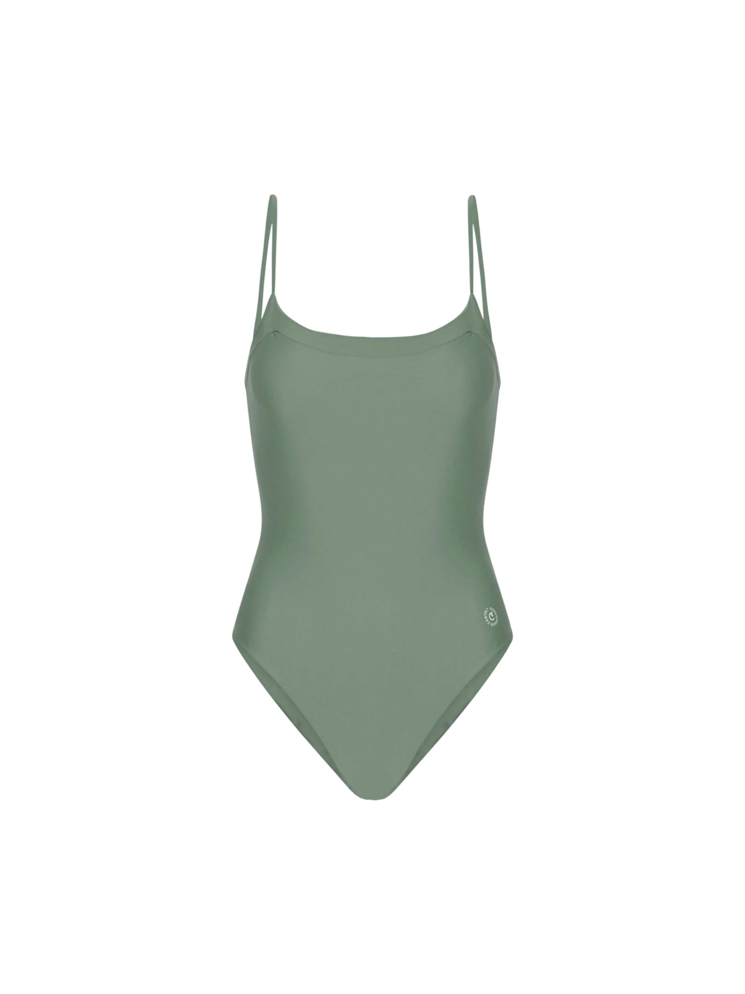 Maillot de bain ' Penida ' Copenhagen Cartel en vert : devant