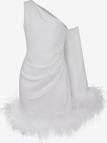 NOCTURNE Dress in White: front