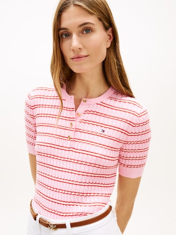 TOMMY HILFIGER Neulepaita värissä vaaleanpunainen