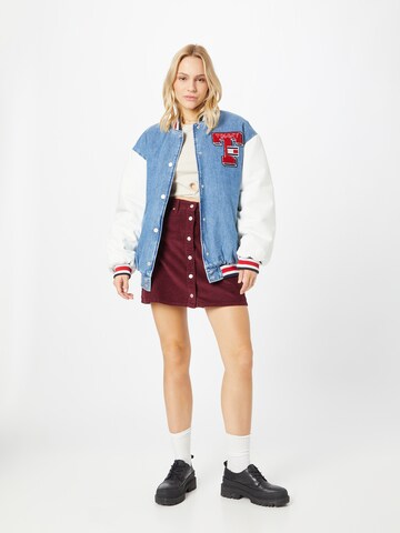 Tommy Jeans Тениска в бежово