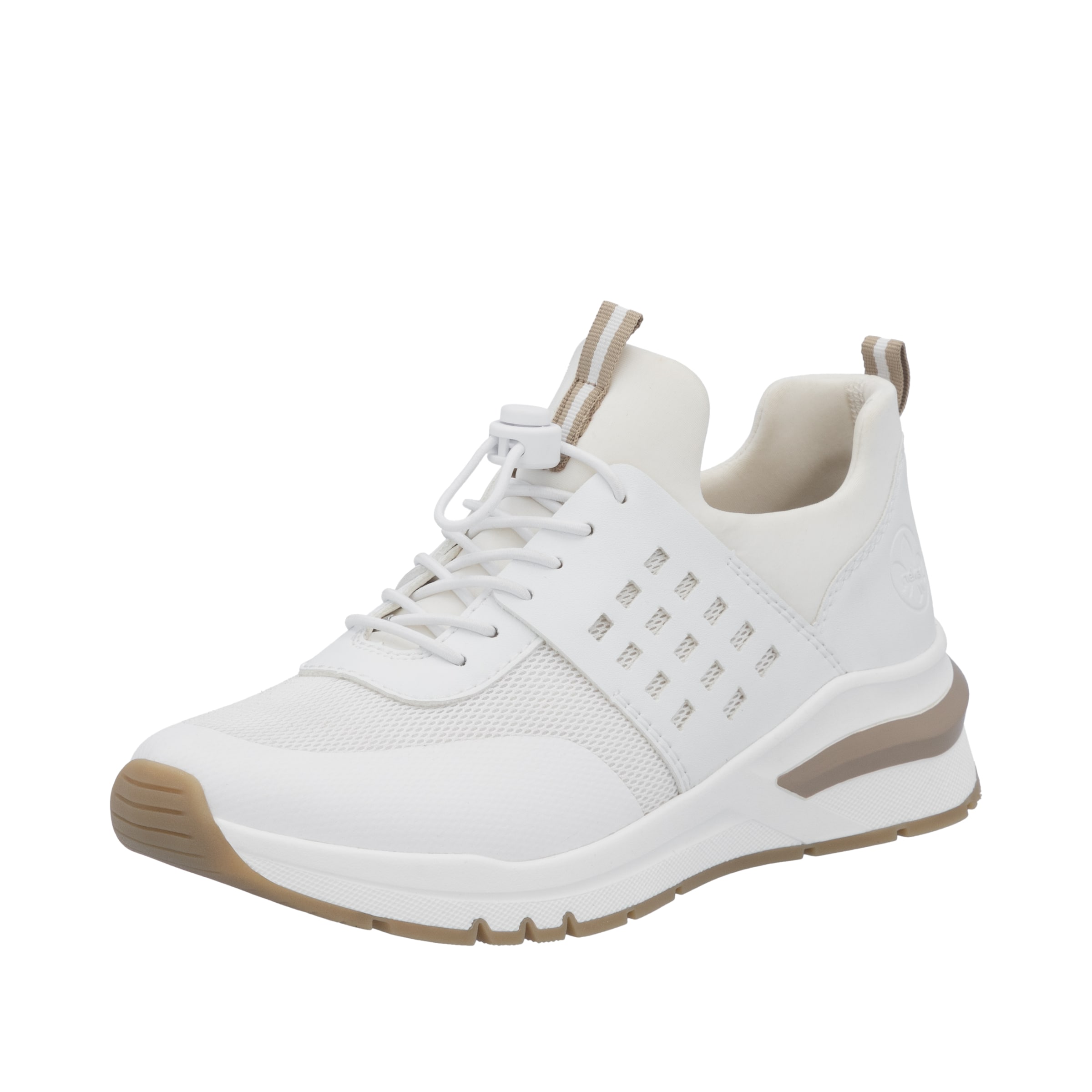 Rieker Slip On in Weiß: Vorderseite