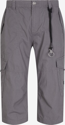 TOM TAILOR Cargo Pants 'Max' in Grey: front