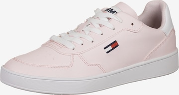 Tommy Jeans Sneakers laag in Roze: voorkant