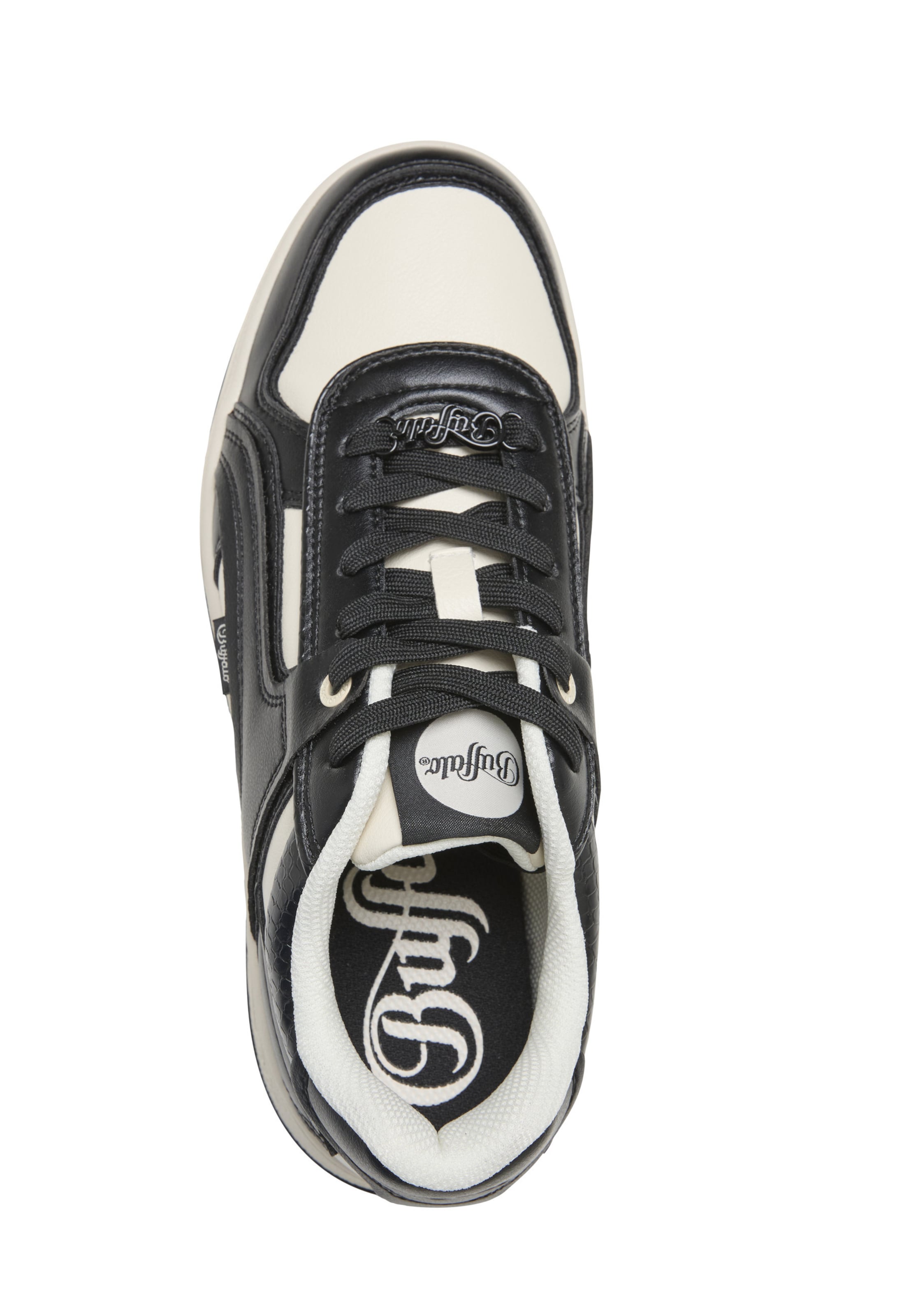 BUFFALO Sneakers laag 'Milano' in Zwart