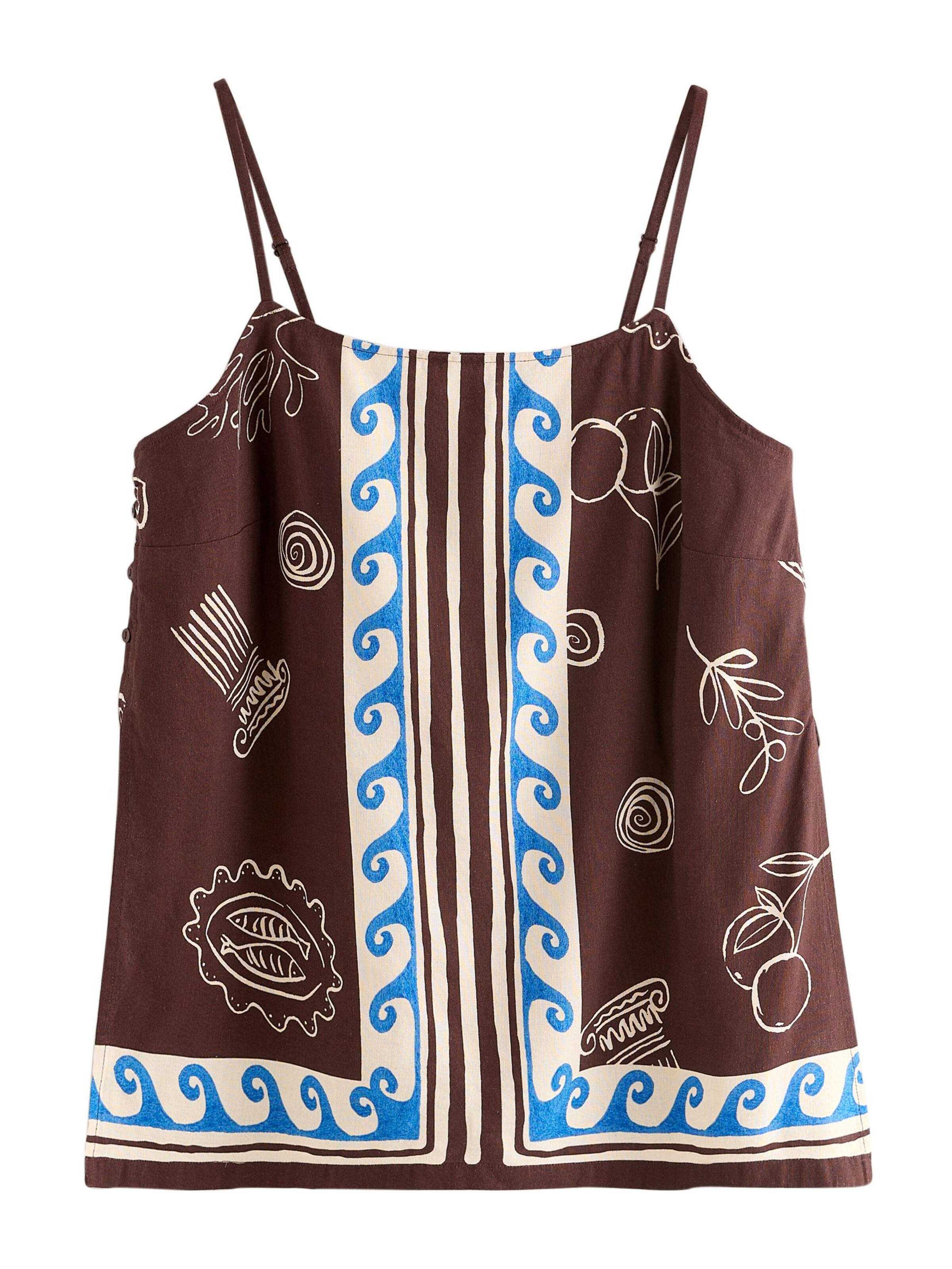 Next Top in Braun: Vorderseite