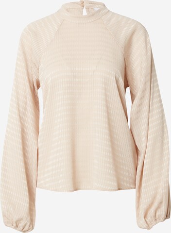 VILA - Blusa 'LONA' en beige: frente