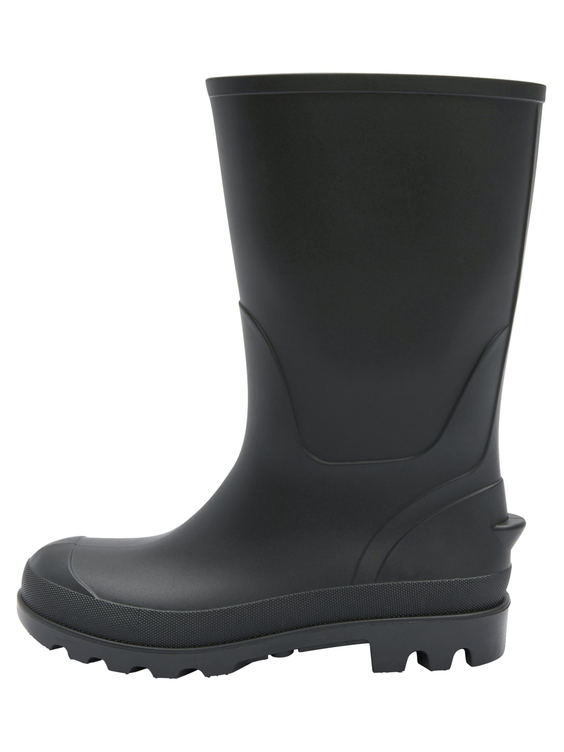 Next Гумени ботуши в черно: отпред