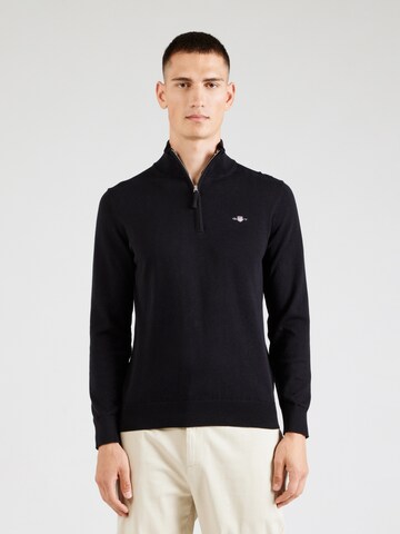 Pull-over 'Classic' GANT en noir : devant