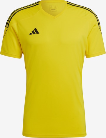 T-Shirt fonctionnel 'Tiro 23 League' ADIDAS PERFORMANCE en jaune : devant