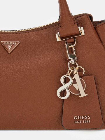 GUESS Schoudertas 'Guess Sac Bandoulière Anadela 3 Comp Satch Cognac' in Bruin
