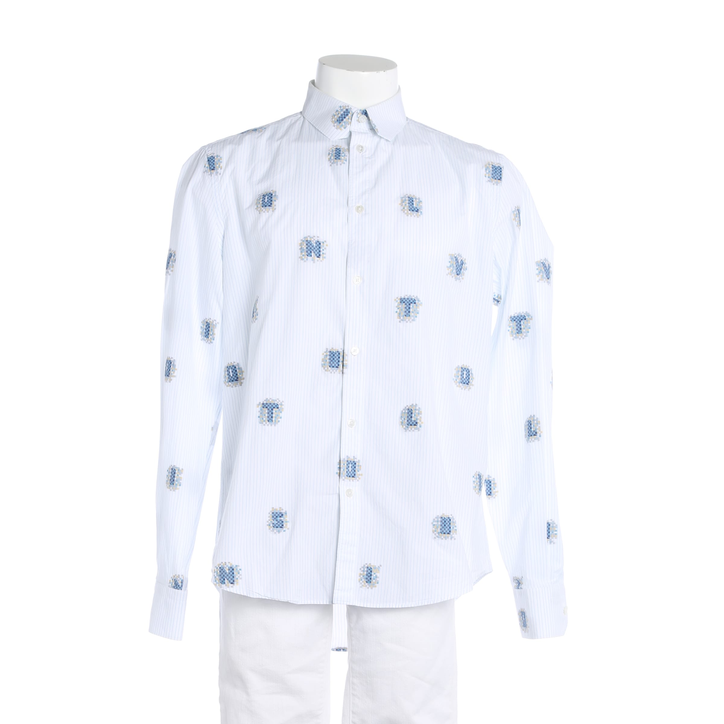 Louis Vuitton Button Up Shirt in M in Mixed colors: front