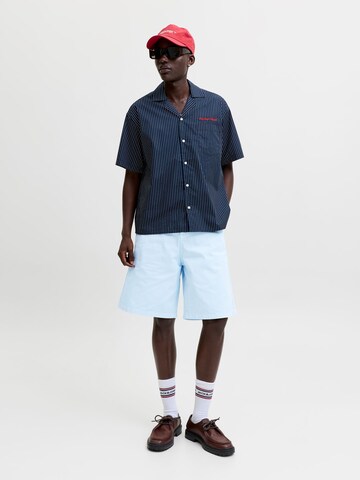 JACK & JONES Baggy Shorts in Blau