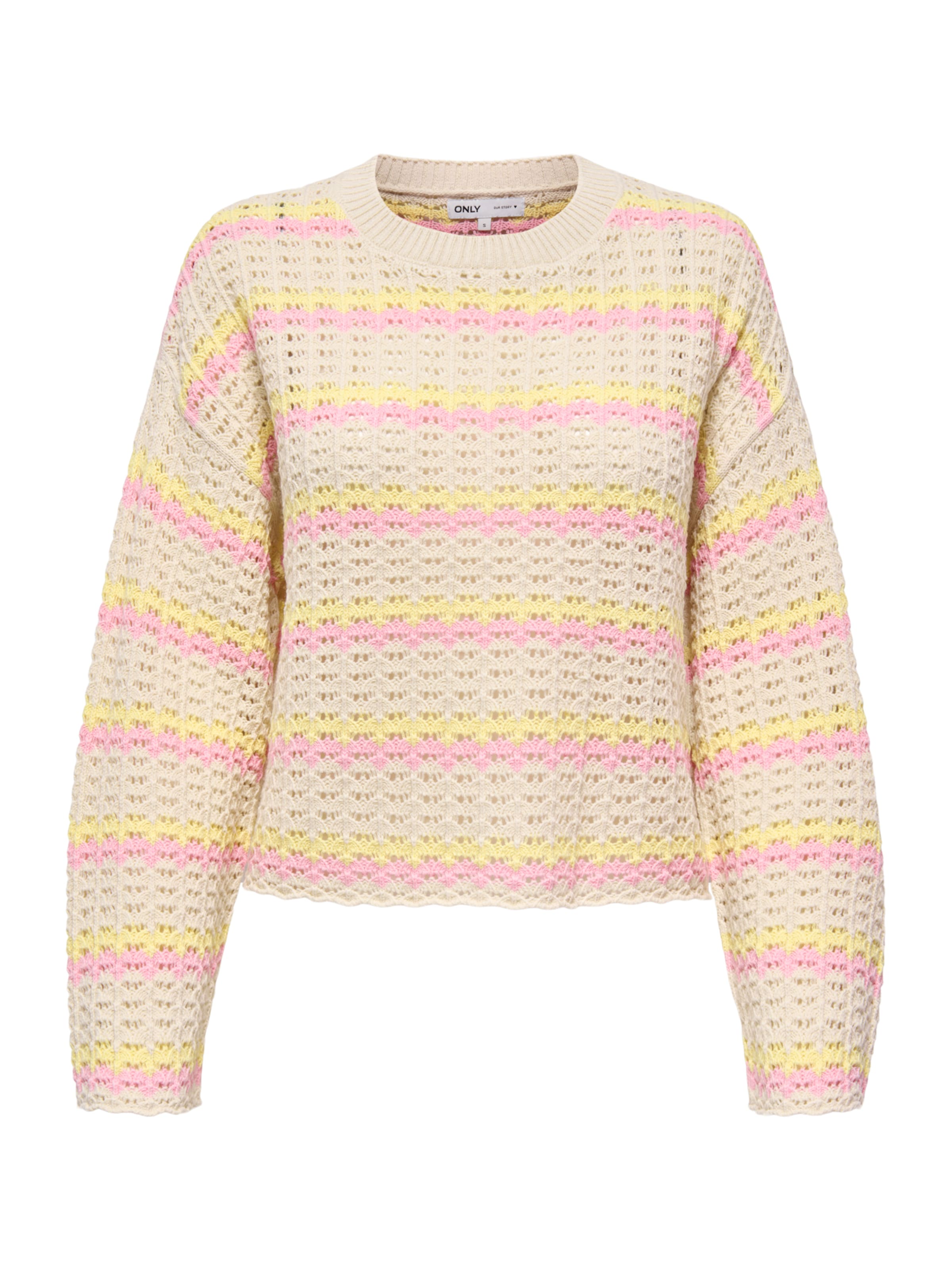 ONLY Πουλόβερ 'ONLASA' σε μπεζ: μπροστά