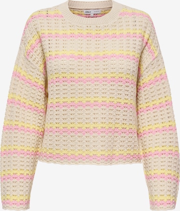 ONLY Tröja 'ONLASA' i beige: framsida