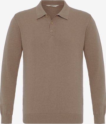 Pullover di Anou Anou in marrone: frontale