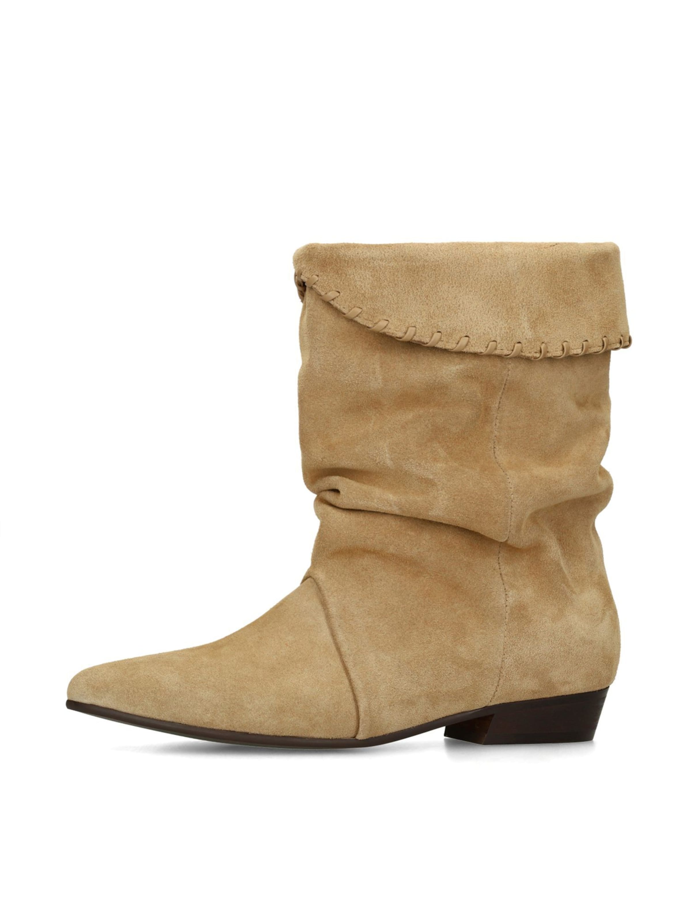 MANFIELD Stiefelette in 36 in beige, Produktansicht