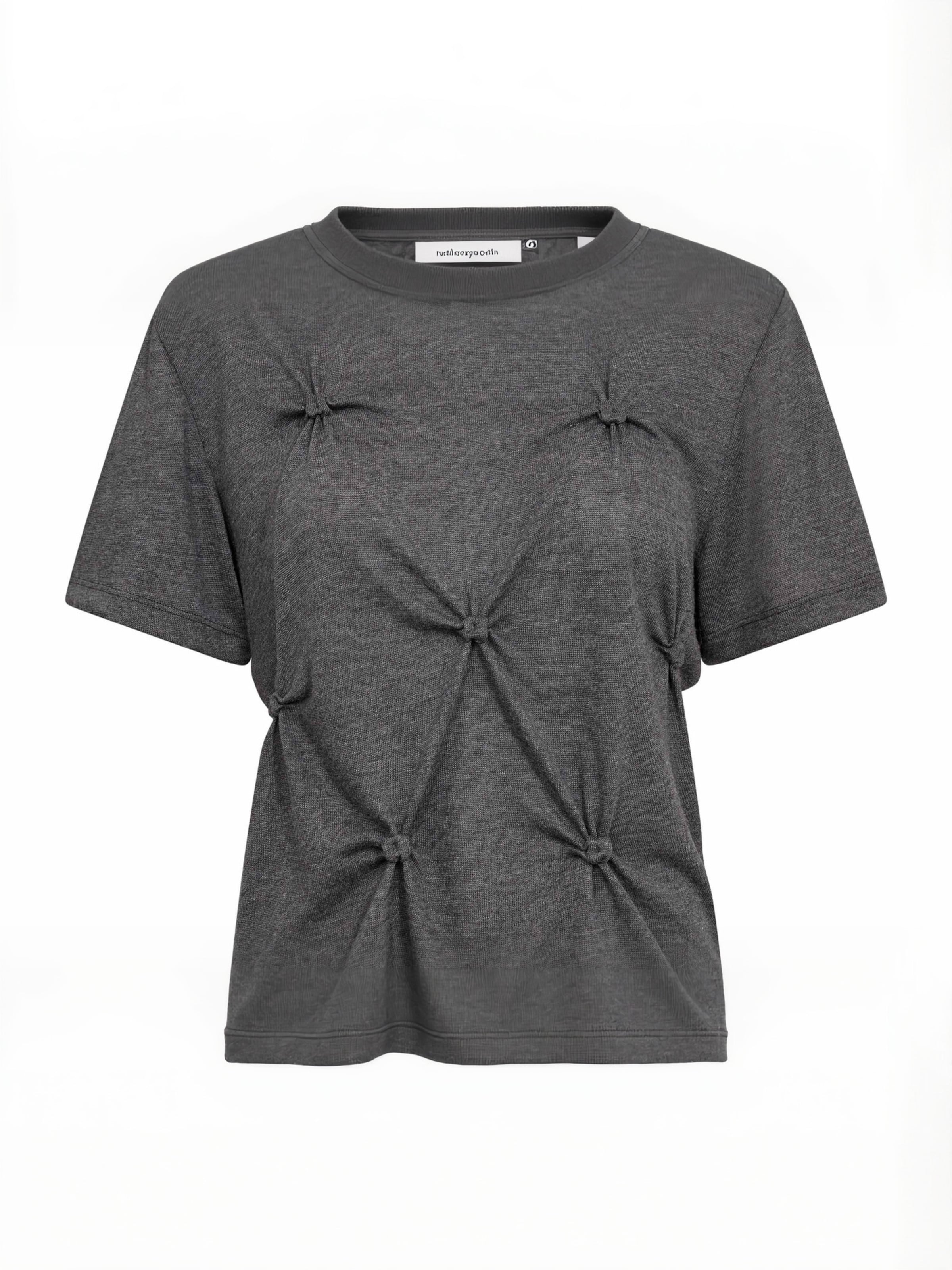 Top ' TaniaCC ' di co'couture in grigio: frontale