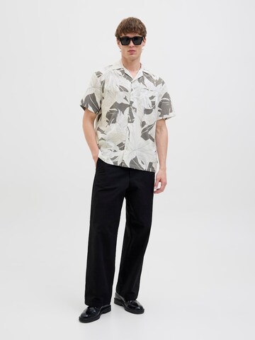 JACK & JONES Средняя посадка Рубашка 'JPRBLUBahamas' в Серый