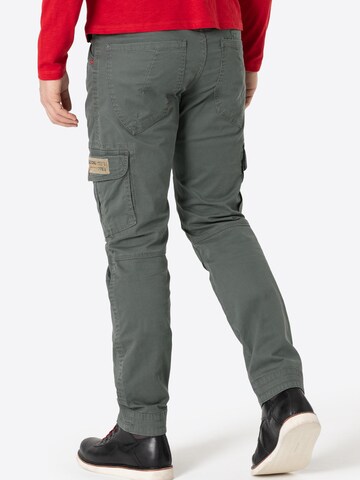 TIMEZONE Skinny Cargo Pants 'Regular RogerTZ' in Grey
