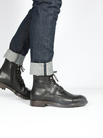 BLACKSTONE - Botas com atacadores 'Lester UG21' em preto