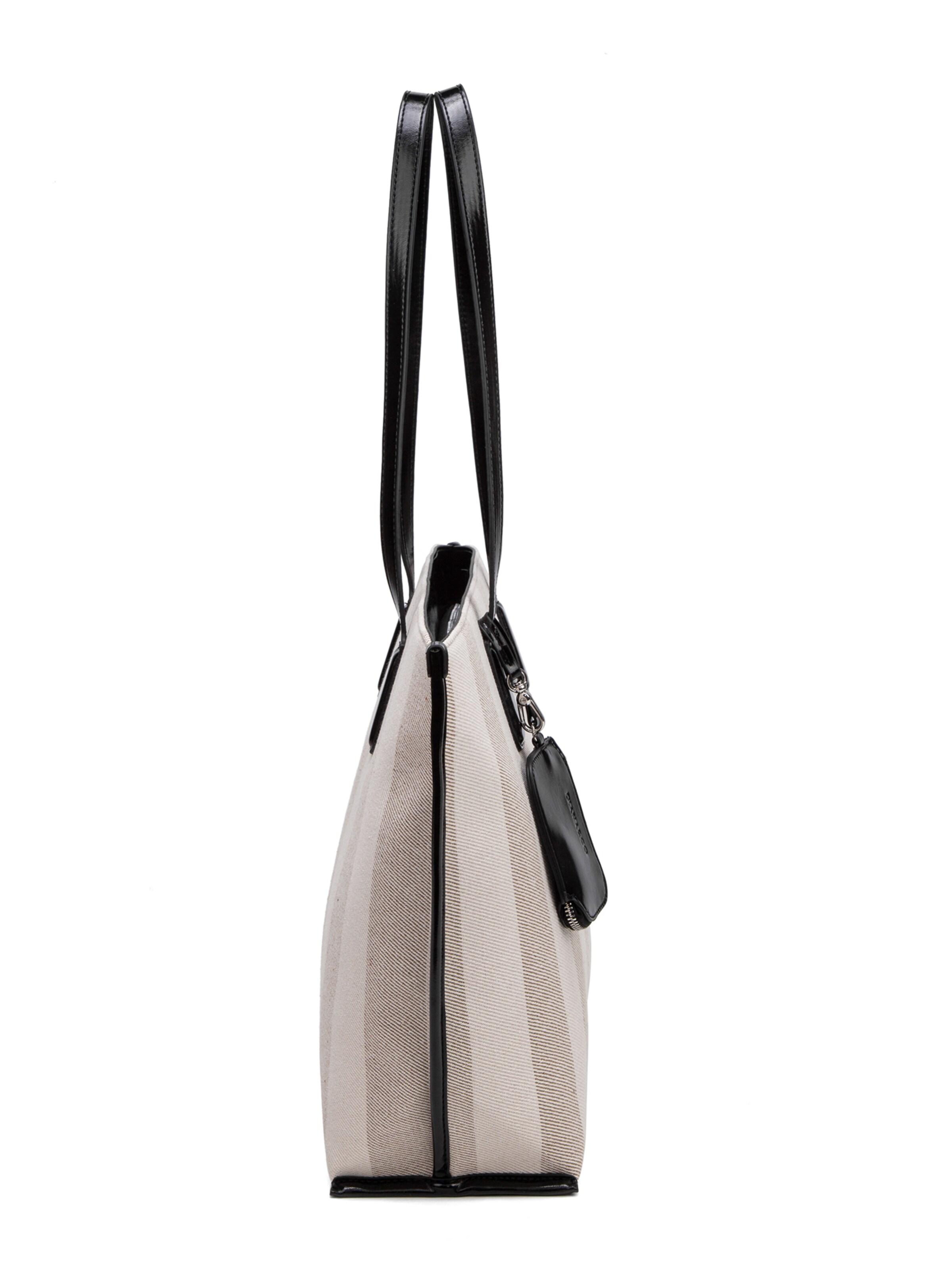 Shopper 'Borsa Shopper Donna Diana & Co Firenze - Righe e con Zip' di Diana&Co. in grigio