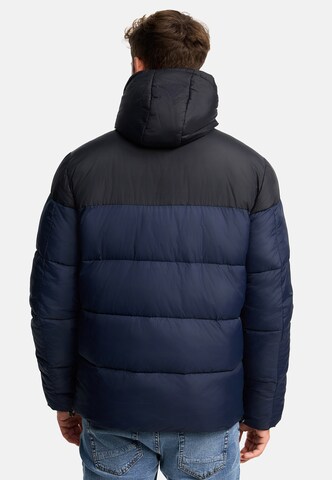 INDICODE JEANS Winter Jacket 'Biviano' in Blue