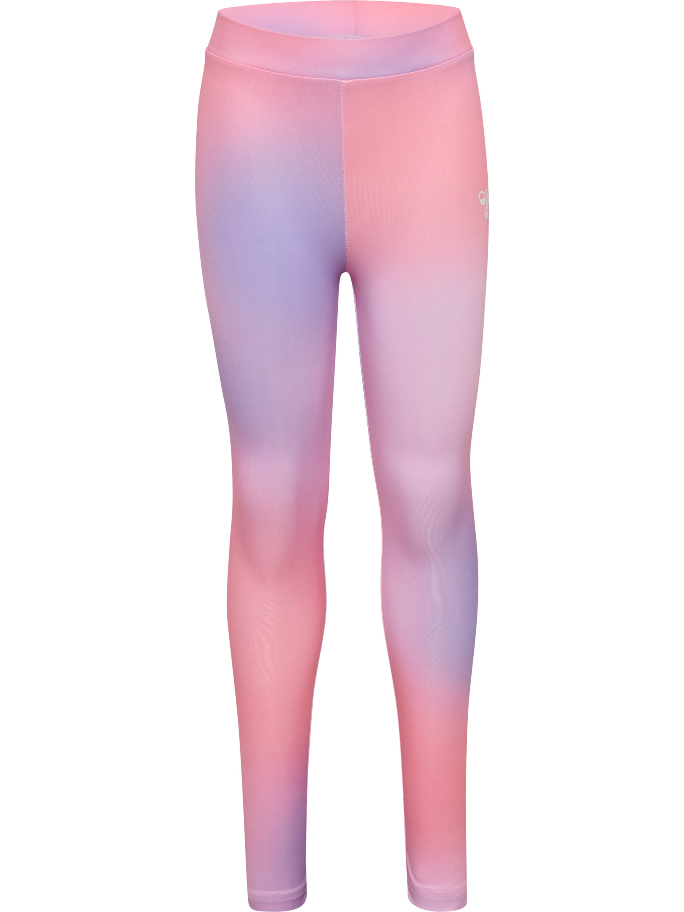 Hummel Regular Workout Pants in Pink: front