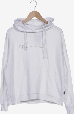 VENICE BEACH Sweatshirt & Zip-Up Hoodie in XL in White: front