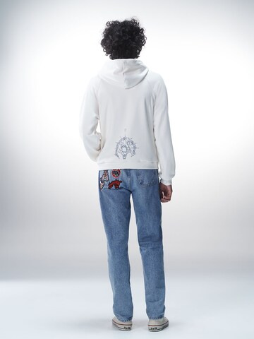 Luka Sabbat for ABOUT YOUSweater majica 'Lino' - bijela boja