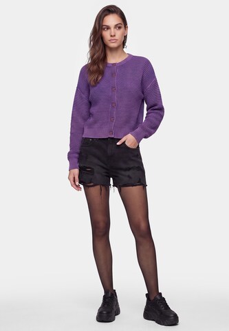 Cardigan myMo ROCKS en violet